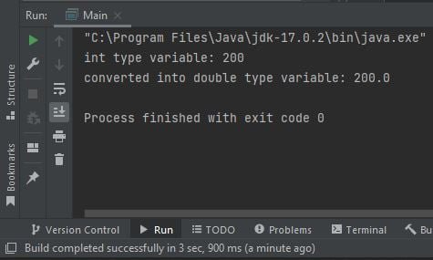 programming assignment type casting input